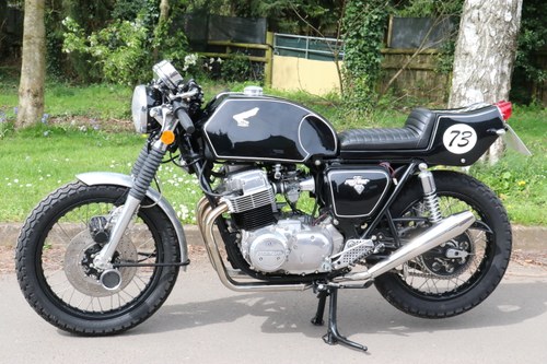 1972 Honda CB750 CB 750 K2 Cafe racer. VERKAUFT