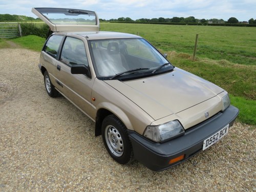 1987 (D) Honda Civic 1.3 DL 3dr For Sale