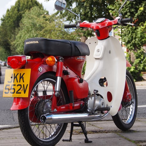 1980 Honda C70 Genuine UK Supplied, Not Used For Few Years: VERKAUFT