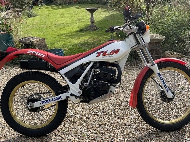 1985 Honda TLM 200R