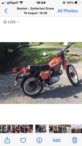 1978 Honda XL 500S