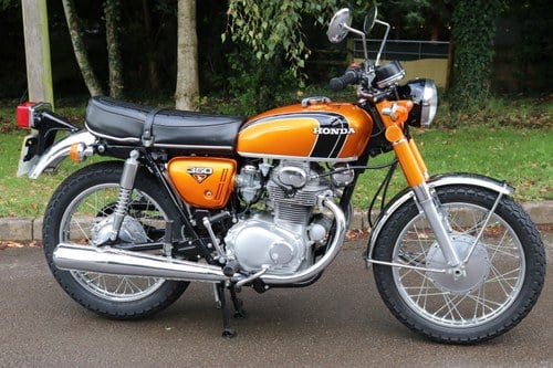 Honda CB350 CB 350 K4 1972 Ground up Restoration, Best in Co SOLD