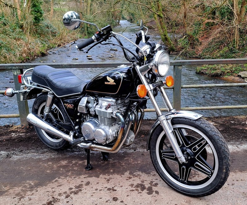 1980 Honda CB 650 Black Manual, speed in United Kingdom For