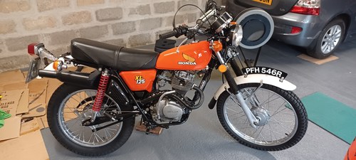 1976 Honda XL 125- Full Restoration, not running.