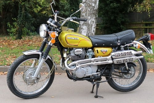 1972 Honda CL350 CL 350 K4 just 3319 genuine miles, runs and ride VENDIDO