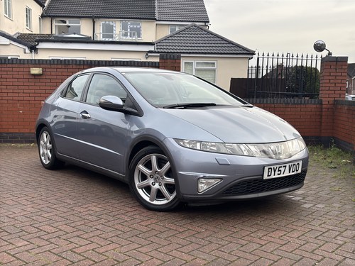 2007 HONDA CIVIC 2.2 i-CTDi EX, GENUINE MILES, S/HISTORY!