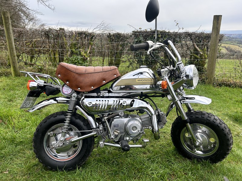 Z50 Mini Honda 50cc No Reserve: 1973 Honda Z50A Mini Trail For