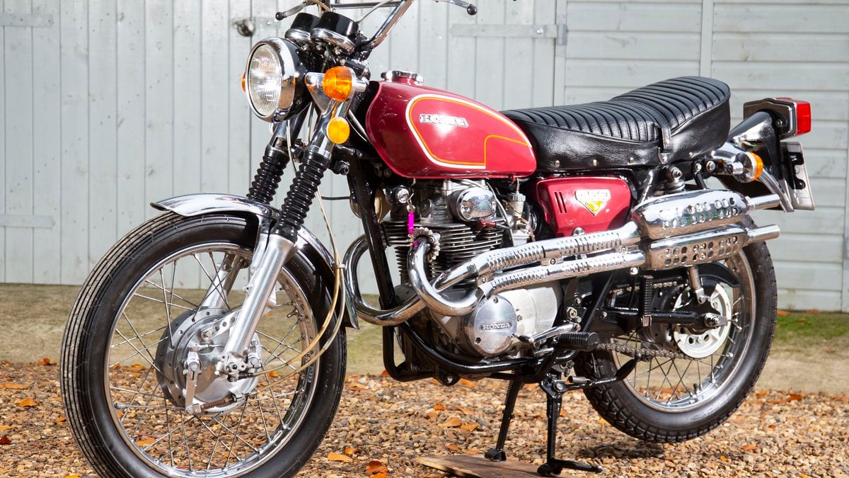 1973 Honda CL 350 Red Manual, 5 speed in Henley-on-Thames, United ...