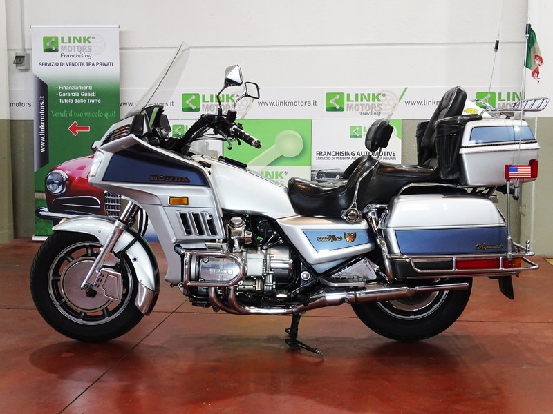 1987 Honda GL 1200 Goldwing Bianco Manual Volante a la izquierda
