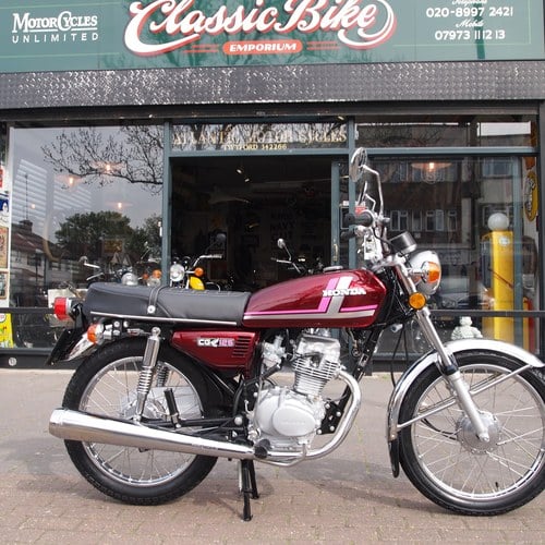 1981 Honda CG125 Classic, Genuine UK Supplied, L@@K. Kaufen Bei