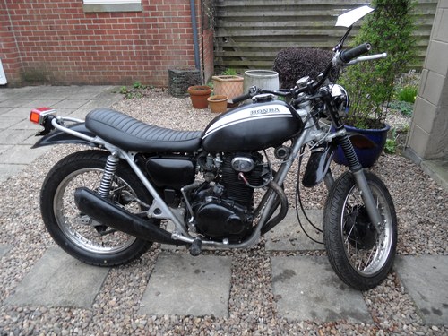 1971 Honda SL350 K2 Project Motorcycle UK reg runner