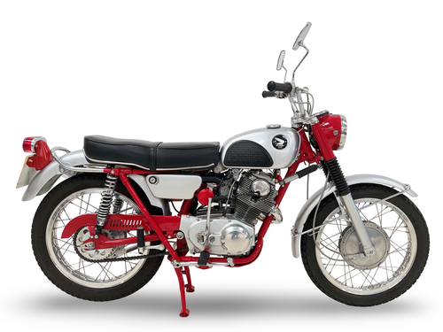 Lot 4 - 1966 Honda 305cc CL77 Street Scrambler Zu verkaufen durch Auktion