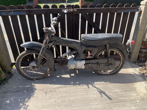 Rare Classic 1965 Honda C90 Moped Motorbike Barn Shed Find