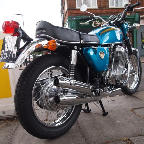1970 Honda CB750 K0 Rare UK Model With Round Back Light. À venda