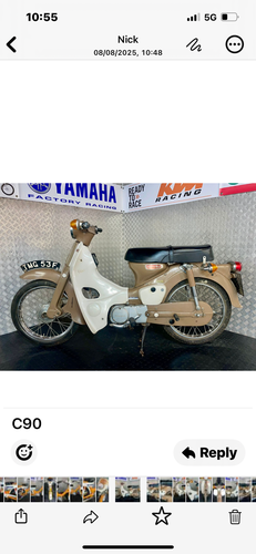 1968 Honda C90