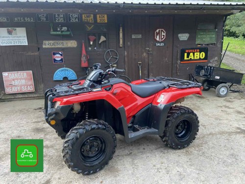 HONDA TRX420 FM1 4X4 2023 ROAD REG, LOGBOOK, HPI ALL CLEAR VERKAUFT
