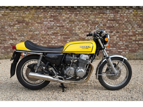 1977 Honda CB 750 F Yellow Manual, speed in Netherlands For