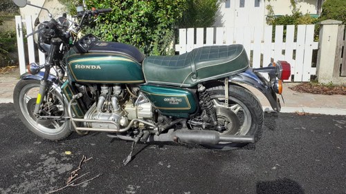 1979 Honda GL 1000 Goldwing Verde Manual, Velocidad en Villers