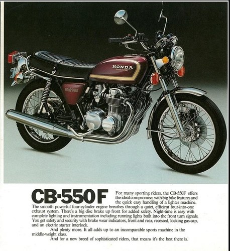 1977 Honda CB 550F2