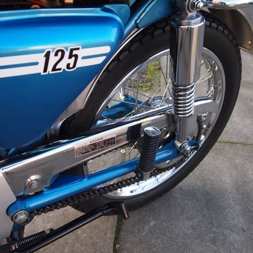 1972 Honda CB125 S Genuine UK Supplied As From New, Amazing: SOLD