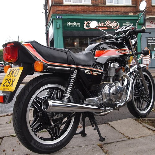 1982 Honda CB250 N Super Dream Deluxe, SOLD TO JOHN. SOLD