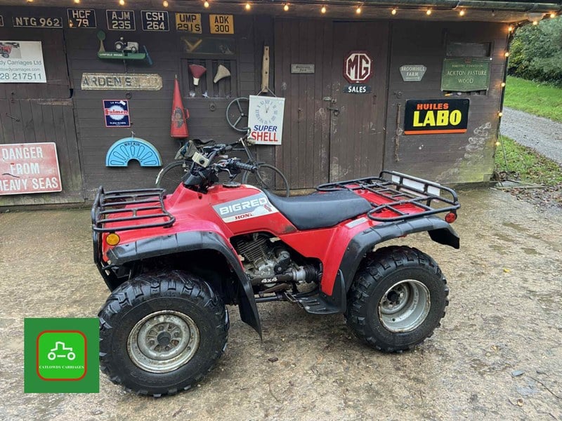 HONDA TRX300 BIG RED 4X4 ALL WORKING WELL & ROAD REGISTERED