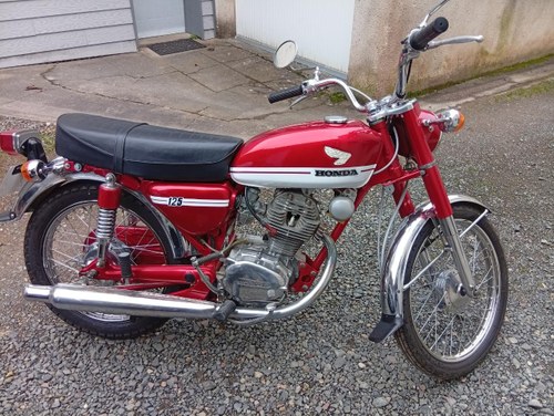 1974 Honda CB 125S A vendre