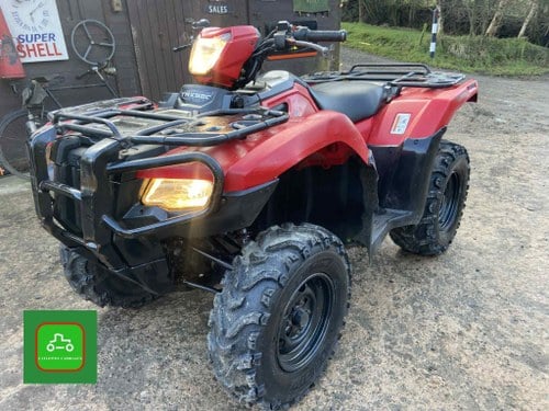 HONDA TRX520 FM2 2020 QUAD 4x4 P/STEERING ROAD REG LOGBOOK VERKAUFT
