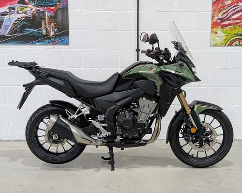 2023 Honda CB500 X, the best colour, well chosen accessories VENDUTO