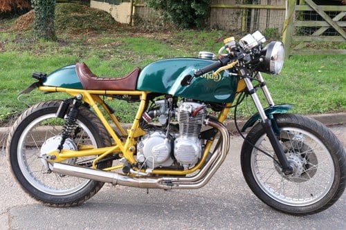 Honda CB 400/4 Cafe Racer 1975, UK motorcycle & ready to go! SOLD