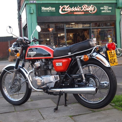 1978 Honda CB200 Genuine UK Supplied, RESERVED FOR CHRIS. In vendita