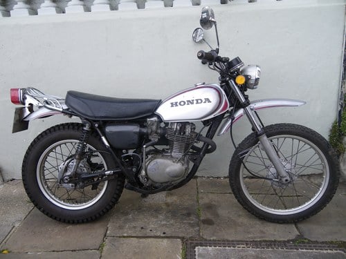 1972 HONDA XL250 MOTOSPORT SOLD