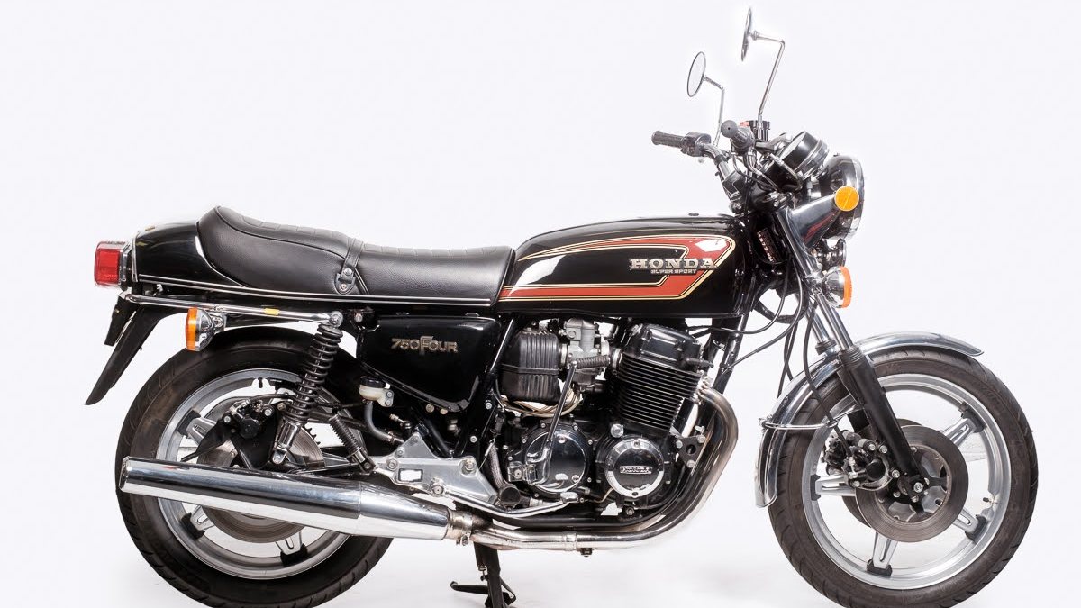 1975 Honda CB 750 F Schwarz Handschaltgetriebe, 5 Gänge in Vereinigtes ...