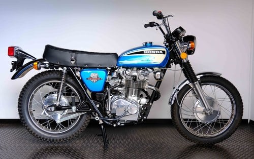 1973 Honda CL 450 - restored - shipping worldwide - Te koop