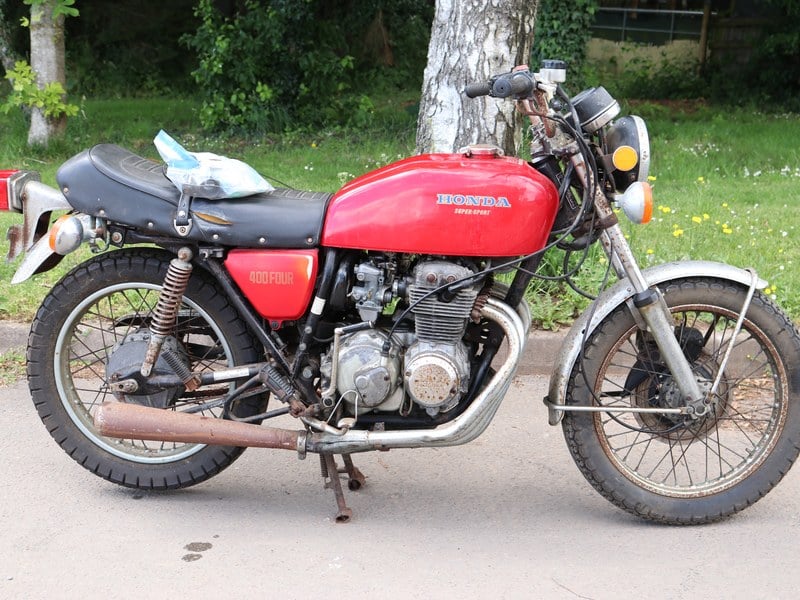 1975 Honda CB400/4 Canadian Barn Find
