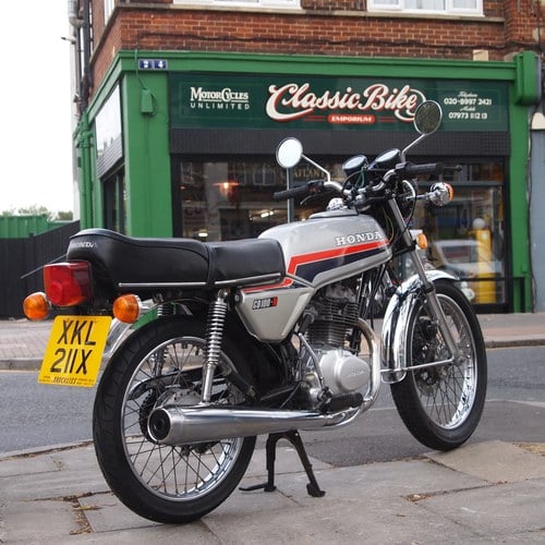 1982 Honda CB100N Genuine UK Supplied, RESERVED FOR PETER. VERKOCHT