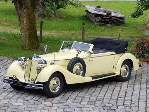 1936 Horch 853 Sport Cabriolet, one of 4 RHD examples! SOLD