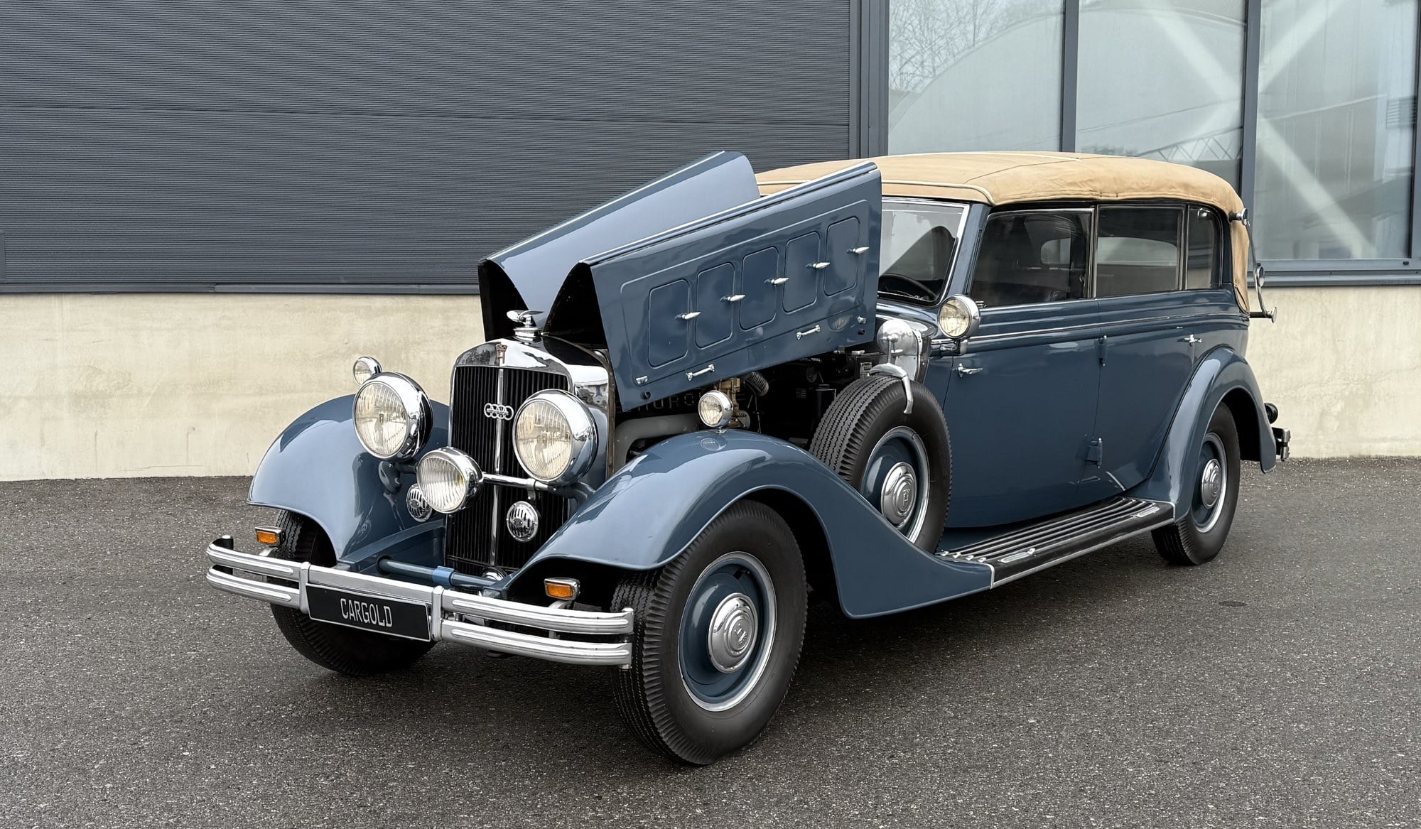 1936 Horch 851 Transformation Cabriolet - 1 of 3!, foto 11