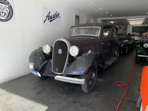 Hotchkiss Cabourg saloon 1934 in running condition In vendita