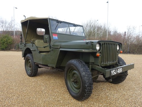 1963 Hotchkiss M201 Jeep For Sale by Auction