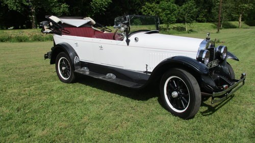 1926 RHD Hudson Super Six Phaeton VENDUTO