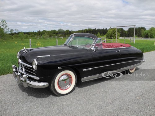 1950 Hudson Commodore 8 Convertible  For Sale by Auction