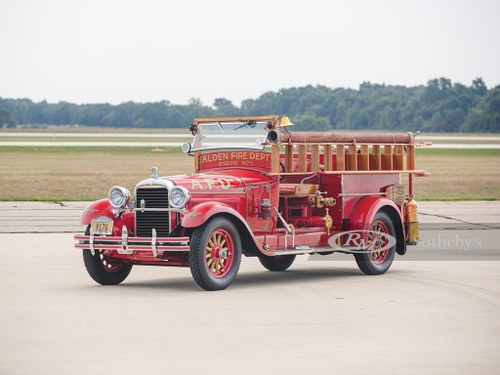 1927 Hudson Model O Super Six Fire Truck  For Sale by Auction