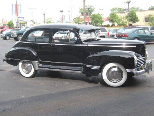 1942 Hudson Super Six = Rare Clean Black Driver  $19.5k For Sale