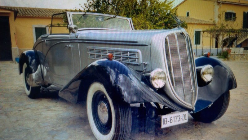 1935 Hudson Hudson Prototype Montecarlo 19 Silver Manual, 3 speed Left ...