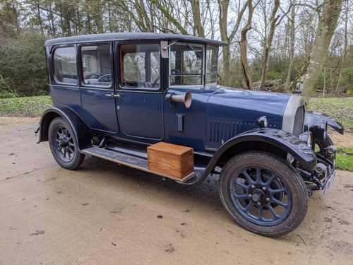 1927 Humber Six Light Saloon - a Motor Car of superb quality! For Sale