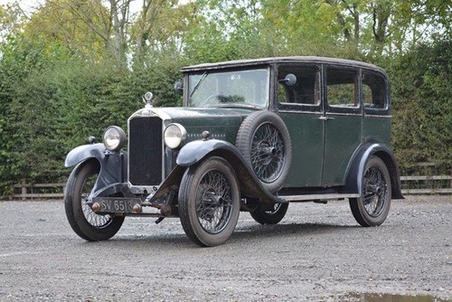 1929 Humber 9/28 Saloon For Sale by Auction