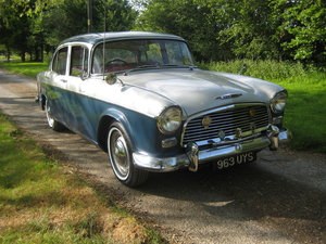 1958 Humber Hawk Automatic  For Sale NO MORE SILLY QUESTIONS VENDUTO