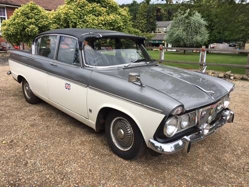AUGUST AUCTION. 1966 Humber Sceptre For Sale by Auction