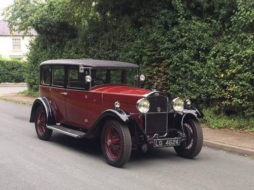 1930 Humber 16/50 Saloon SOLD